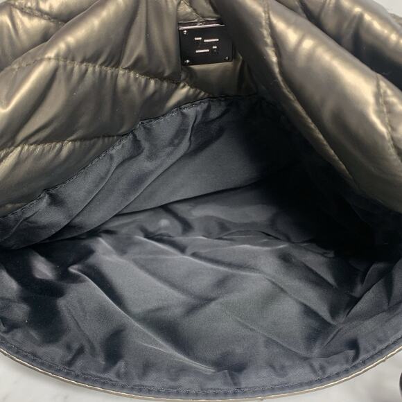 THINK ROYLN Diagonal 2.0 Bum Bag Pearl Pyrite w/ Short Crossbody Strap ONLY EUC - Picture 7 of 8